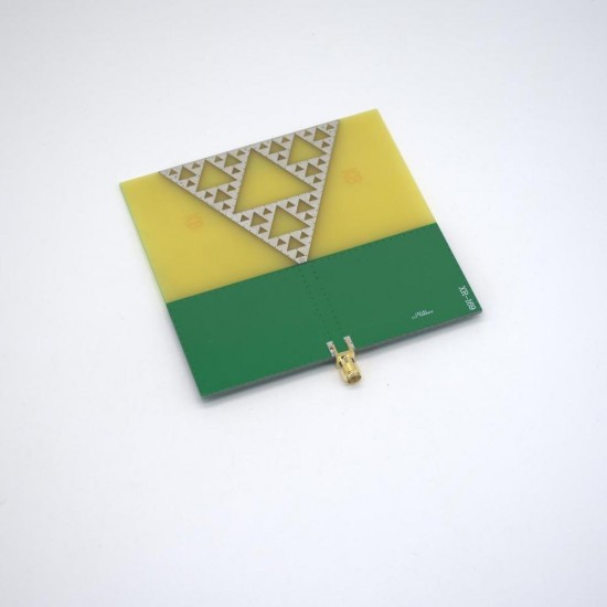 RF Antenna UWB Antenna Fractal Antenna Art Antenna 98*98MM SMA RF Antenna UWB Antenna Fractal Antenna Art Antenna 98*98MM SMA