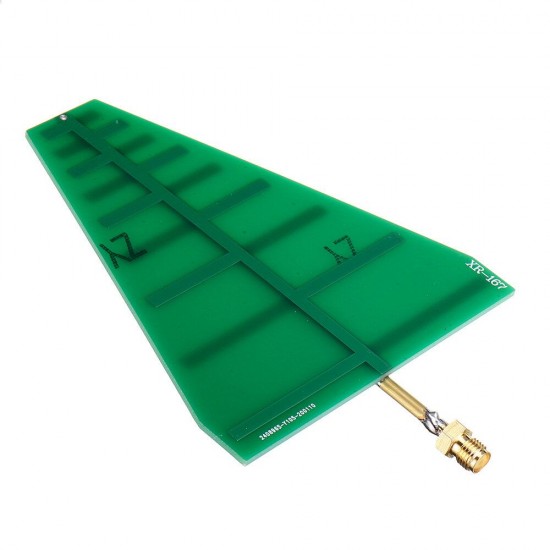 UWB Wideband Log Periodic Antenna 1.35GHz-9.5GHz Module Board