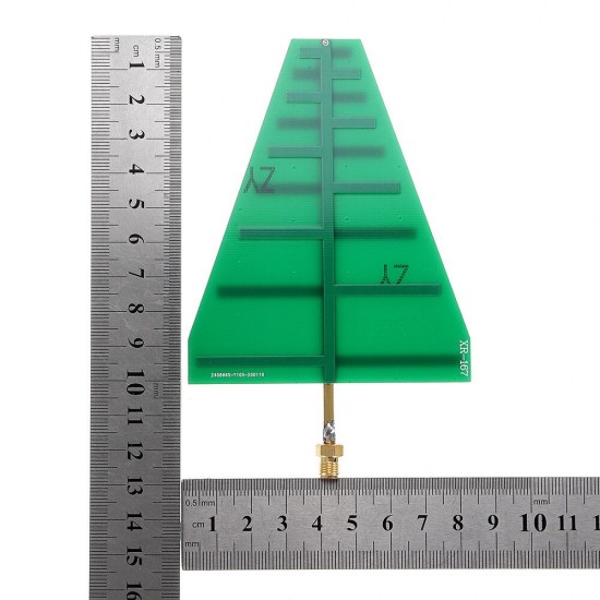 UWB Wideband Log Periodic Antenna 1.35GHz-9.5GHz Module Board