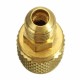 1/4inch Male SAE to 5/16inch Female SAE Adapter for R410a Mini Split HVAC System