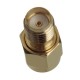 1Pc Adapter SMA Male Plug to SMA Female Jack RF Connector Straight Gold Plating