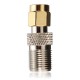 Alloy Steel F Female To SMA Male Plug RF Coaxial Adapter Connector