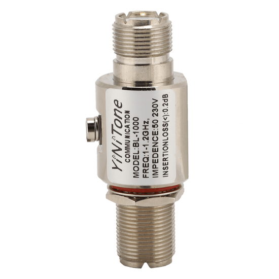 BL-1000 1-1.2GHz 200W Arrester with PL259 Female/UHF Female/SO239/M Female Interface Lightning Protector BL-1000 1-1.2GHz 200W Arrester with PL259 Female/UHF Female/SO239/M Female Interface Lightning Protector