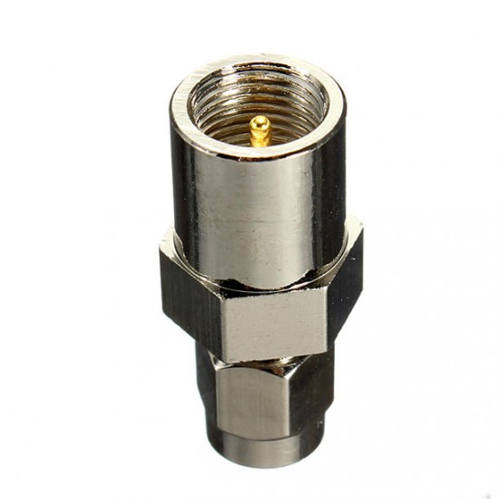 FME Male Plug to SMA Male Plug RF Coaxial Adapter Connector