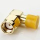 RP-SMA Male to Female Right Angle RF Connector Adapter