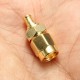 SMA Male Plug to MCX Male Plug RF Coaxial Adapter Connector