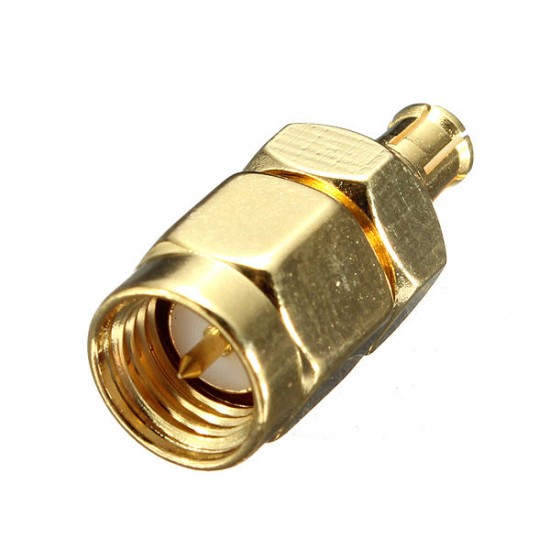 SMA Male Plug to MCX Male Plug RF Coaxial Adapter Connector
