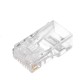 100pcs RJ45 RJ-45 CAT5 Gold Shielded Modular Plug Network Connector Adapter