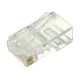 50PCS RJ45 Plug Ethernet Gold Plated Network Connector