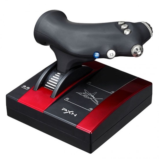 PXN-2119II Wired Vibration Game Controller Joystick Flight Rocker USB Simulator Gamepad for Computer PC Games PXN-2119II Wired Vibration Game Controller Joystick Flight Rocker USB Simulator Gamepad for Computer PC Games