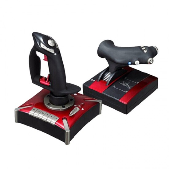 PXN-2119II Wired Vibration Game Controller Joystick Flight Rocker USB Simulator Gamepad for Computer PC Games PXN-2119II Wired Vibration Game Controller Joystick Flight Rocker USB Simulator Gamepad for Computer PC Games