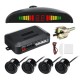 4 Sensors 22mm Buzzer Car Parking Sensor Kit Reverse Backup Sound Alert System