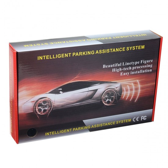 Car Parking Sensor Kit Reversing 4 Sensor Audio Buzzer Alarm Backup Sound Alert Car Parking Sensor Kit Reversing 4 Sensor Audio Buzzer Alarm Backup Sound Alert