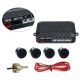 Car Parking Sensor Kit Reversing 4 Sensor Audio Buzzer Alarm Backup Sound Alert