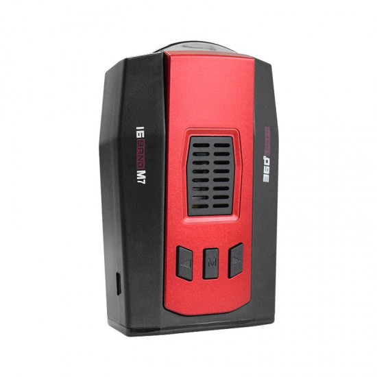 M7 speed Car 360 Degree 16 Band Russia/English Version LED Display Anti Radar Detector XK NK Ku Ka Laser M7 speed Car 360 Degree 16 Band Russia/English Version LED Display Anti Radar Detector XK NK Ku Ka Laser