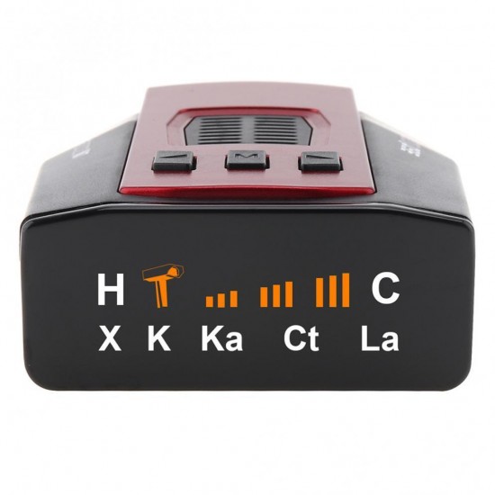 M7 speed Car 360 Degree 16 Band Russia/English Version LED Display Anti Radar Detector XK NK Ku Ka Laser M7 speed Car 360 Degree 16 Band Russia/English Version LED Display Anti Radar Detector XK NK Ku Ka Laser