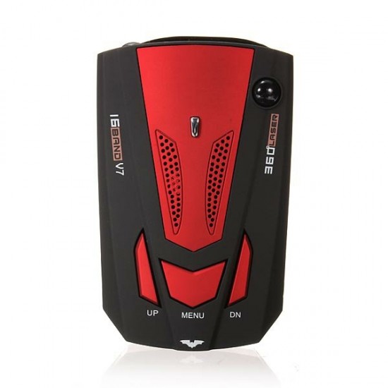 V7 Car Radar Detector Speed Alarm Support Russian English