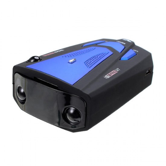 V7 Car Radar Detector Speed Alarm Support Russian English