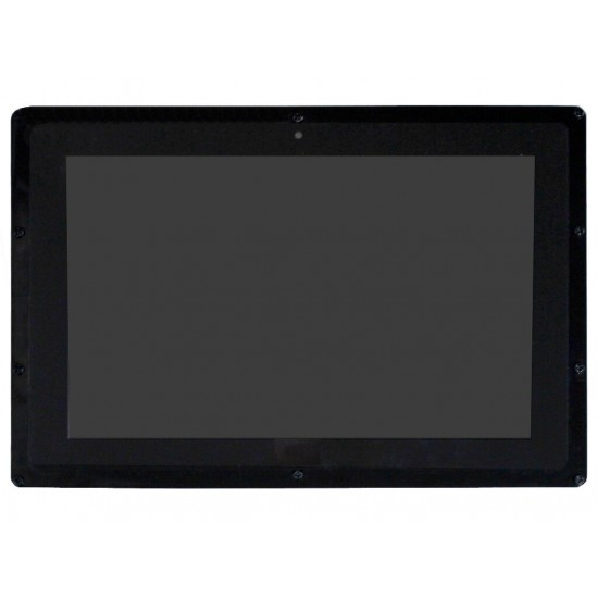 10.1inch HDMI LCD(B) 10.1inch Capacitive Touch Screen LCD with Case 1280x800 IPS Touch Screen for Raspberry Pi Supports Multi mini-PCs