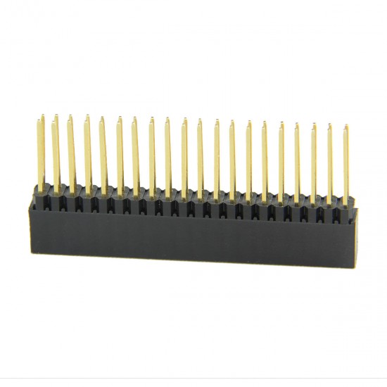 10PCS 12MM 40Pin Female Stacking Header For Raspberry Pi 2 Mode B& B+ 10PCS 12MM 40Pin Female Stacking Header For Raspberry Pi 2 Mode B& B+