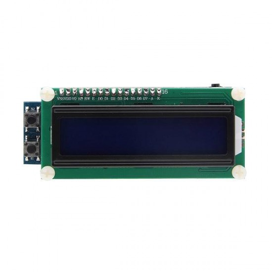 1602 RGB LCD Display With USB Port For Raspberry Pi 3B 2B B+ Windows Linux