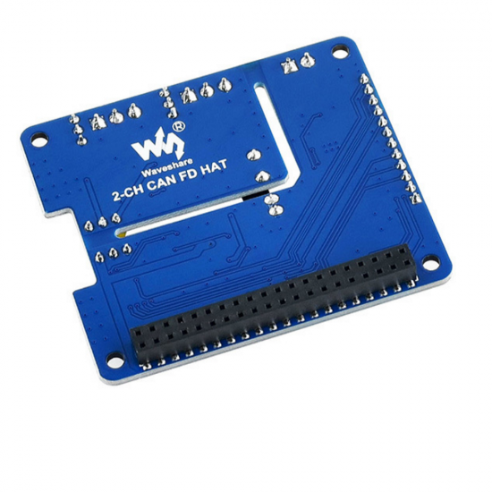 2 Channel Isolated CAN Bus Expansion Board Built-in Protection Circuit Support CAN2.0 CAN FD Dual Channel 8Mbps for Raspberry Pi