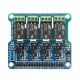 25Pcs 4 Channel 5A 250V AC/30V DC Compatible 40Pin Relay Board For Raspberry Pi A+/B+/2B/3B