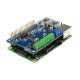 25Pcs Full Function Robot Expansion Board Support Stepper Motor Servo For Raspberry Pi 3B /2B / B+ 25Pcs Full Function Robot Expansion Board Support Stepper Motor Servo For Raspberry Pi 3B /2B / B+