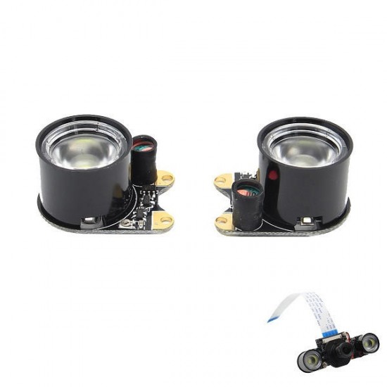 2pcs Infrared IR LED Board Specific For Raspberry Pi Camera 2pcs Infrared IR LED Board Specific For Raspberry Pi Camera