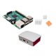 3 In 1 Raspberry Pi 3 Model B + Official Case + Heat Sinks Set 3 In 1 Raspberry Pi 3 Model B + Official Case + Heat Sinks Set