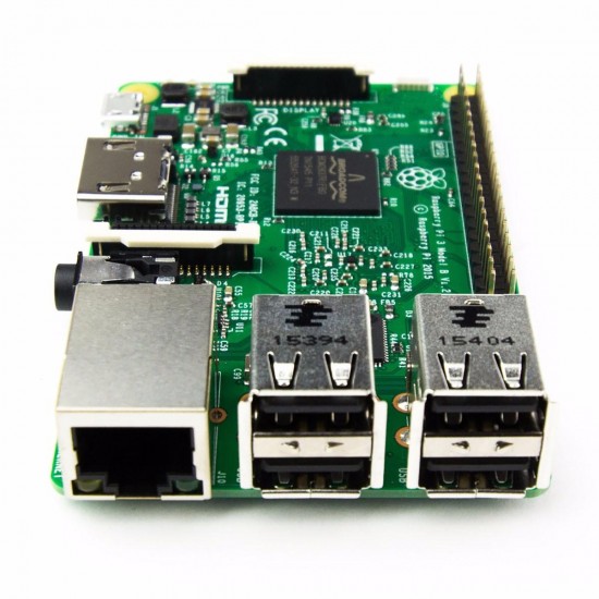 3 In 1 Raspberry Pi 3 Model B Board + White Aluminum Alloy Case + Aluminum Copper Heat Sink Kit 3 In 1 Raspberry Pi 3 Model B Board + White Aluminum Alloy Case + Aluminum Copper Heat Sink Kit