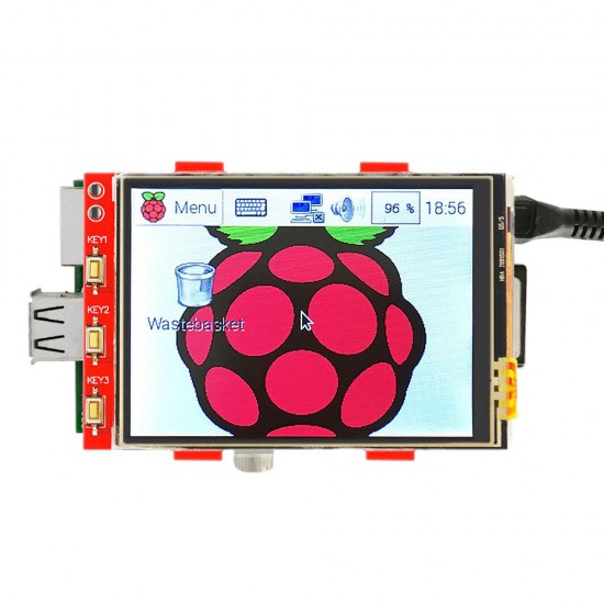 3.2Inch 320x240 Resolution TFT LCD Touch Screen for Raspberry Pi 3 Model B/2 Model B/B+