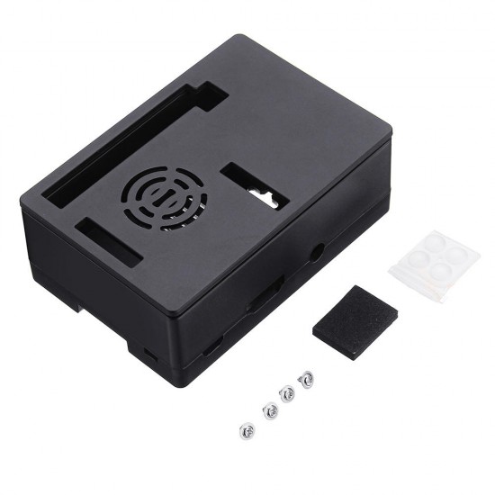 3.5 inch Protective Enclosure Case Support Dispaly Screen or Cooling Fan For Raspberry Pi 3B+/3B/2B