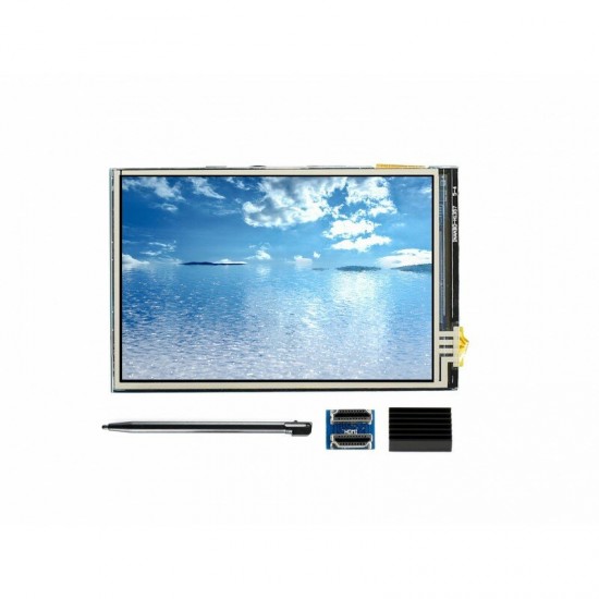 3.5inch Resistive Touch Screen 480x320 IPS HDMI LCD for Raspberry Pi