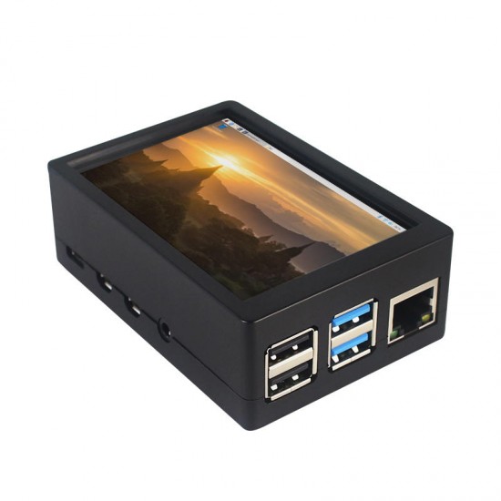 3.5inch TFT 480*320 50FPS Touch Screen Display ABS Case Kit for Raspberry Pi 4 Model B 3.5inch TFT 480*320 50FPS Touch Screen Display ABS Case Kit for Raspberry Pi 4 Model B