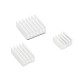 3Pcs Black/Gold/Green/Silver Aluminum Radiator Heat Sink with Back Glue for Raspberry Pi 4B 3Pcs Black/Gold/Green/Silver Aluminum Radiator Heat Sink with Back Glue for Raspberry Pi 4B