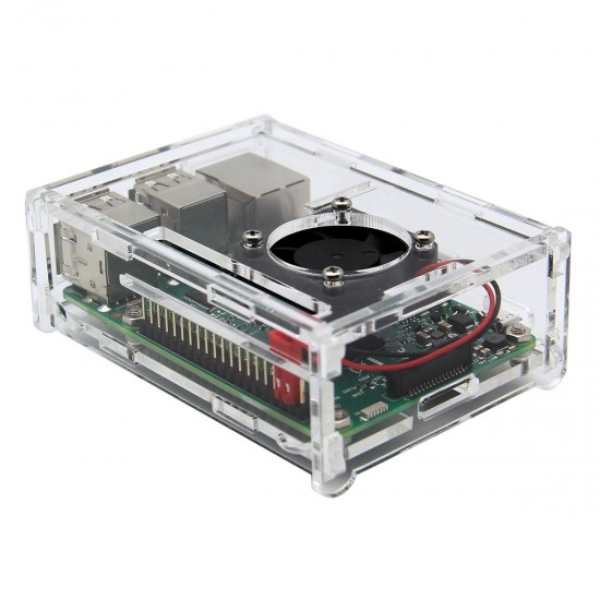 3pcs DIY Slim Low Noise Active Cooling Mini Fan For Raspberry Pi 3 Model B / 2B / B+