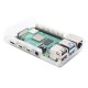 3pcs Transparent Protective ABS Case Support Cooling Fan for Raspberry Pi 4 Model B 3pcs Transparent Protective ABS Case Support Cooling Fan for Raspberry Pi 4 Model B