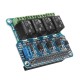 4 Channel 5A 250V AC/30V DC Compatible 40Pin Relay Board For Raspberry Pi A+/B+/2B/3B 4 Channel 5A 250V AC/30V DC Compatible 40Pin Relay Board For Raspberry Pi A+/B+/2B/3B