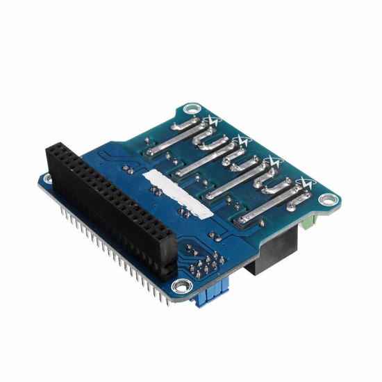 4 Channel 5A 250V AC/30V DC Compatible 40Pin Relay Board For Raspberry Pi A+/B+/2B/3B 4 Channel 5A 250V AC/30V DC Compatible 40Pin Relay Board For Raspberry Pi A+/B+/2B/3B