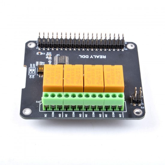 4 Channel Relay HAT Module Board For Raspberry Pi 3B/3B+(Plus)