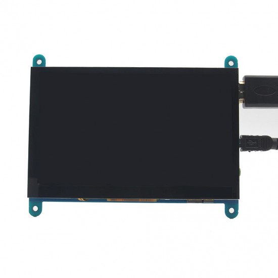 5 Inch 800x480 HDMI Touch Capacitive LCD Screen With OSD Menu For Raspberry Pi 3 B+ / BB Black