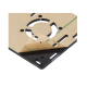 5 Pcs Black Acrylic Wall Mounted Protective Case Support Cooling Fan for Raspberry Pi 4 Model B 5 Pcs Black Acrylic Wall Mounted Protective Case Support Cooling Fan for Raspberry Pi 4 Model B