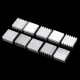 50Pcs 13*13mm Aluminum Heat Sink CPU Radiator Chip for Raspberry Pi