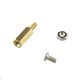 5SETS DIY 11MM Hex Brass Cylinder + Screw + Nut Kits For Raspberry Pi