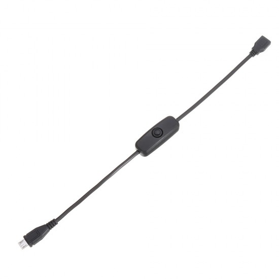 5pcs 5V/2.5A Micro USB Female to Male Extension Power Cable With On/Off Switch For Raspberry Pi 5pcs 5V/2.5A Micro USB Female to Male Extension Power Cable With On/Off Switch For Raspberry Pi