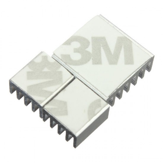 60pcs Adhesive Aluminum Heatsink Cooler Kit For Cooling Raspberry Pi 60pcs Adhesive Aluminum Heatsink Cooler Kit For Cooling Raspberry Pi