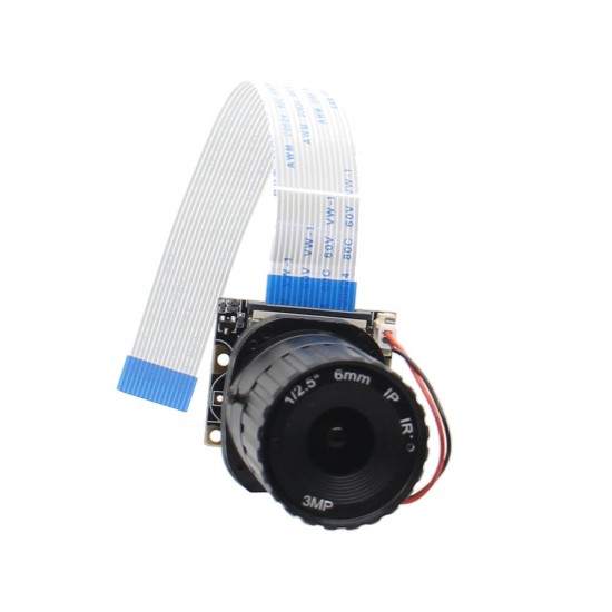 6mm Focal Length Night Vision 5MP NoIR Camera Board With IR-CUT For Raspberry Pi