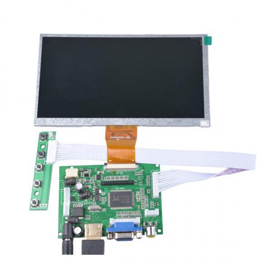 7 Inch LCD Display Screen DIY Kit HD LED 800x480 For Raspberry Pi 7 Inch LCD Display Screen DIY Kit HD LED 800x480 For Raspberry Pi