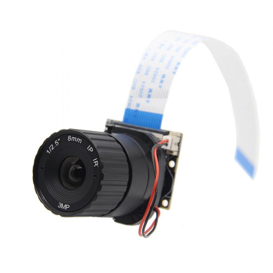 8mm Focal Length Night Vision 5MP NoIR Camera Module Board With IR-CUT For Raspberry Pi 8mm Focal Length Night Vision 5MP NoIR Camera Module Board With IR-CUT For Raspberry Pi